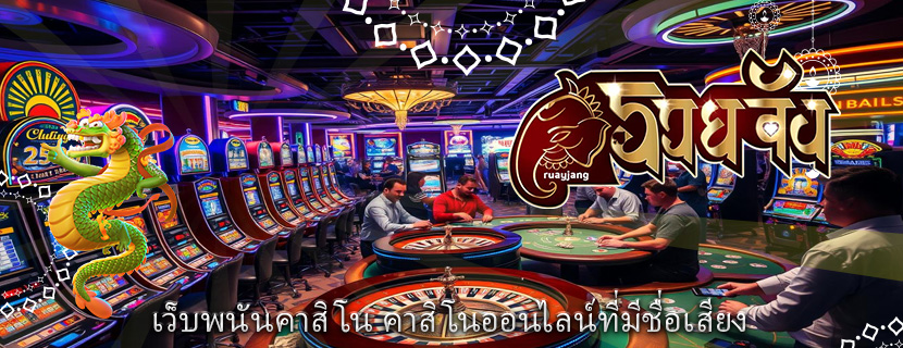 เว็บพนันคาสิโน คาสิโนออนไลน์ที่มีชื่อเสียง